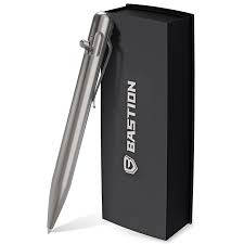 TITANIUM - BOLT ACTION PEN BY BASTION